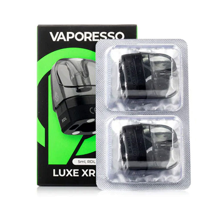 [Global-CN02] Vaporesso LUXE XR / LUXE X / LUXE XR Max / LUXE X PRO / LUXE X2 Empty Pod Cartridge 5ml (2pcs/pack)