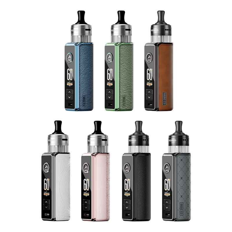[Global-CN02] Voopoo Drag S3 60W Box Mod Kit with PnP X Cartridge MTL Pod 3000mAh