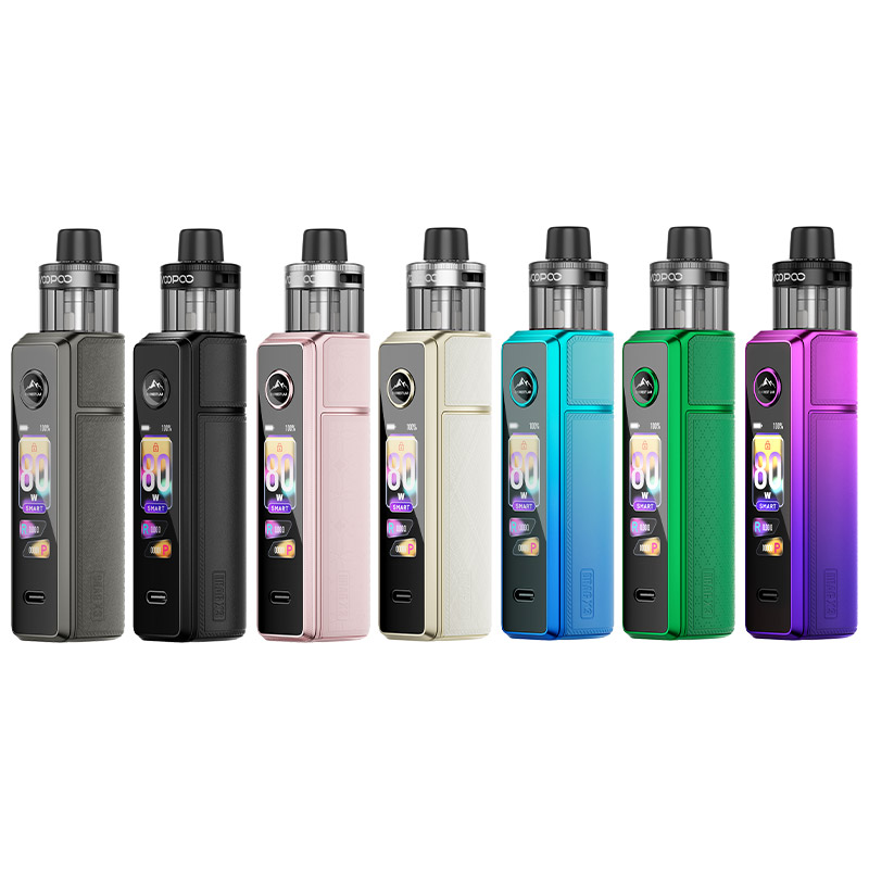 [Global-CN02] Voopoo Drag X3 80W Box Mod Kit with PnP X Cartridge DTL Pod