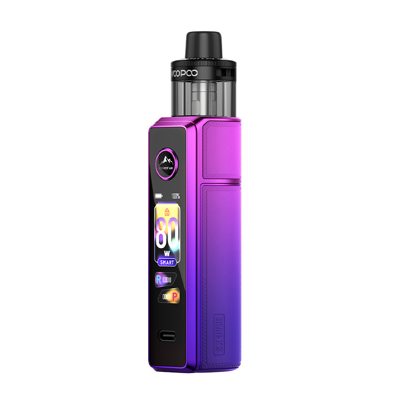 [Global-CN02] Voopoo Drag X3 80W Box Mod Kit with PnP X Cartridge DTL Pod