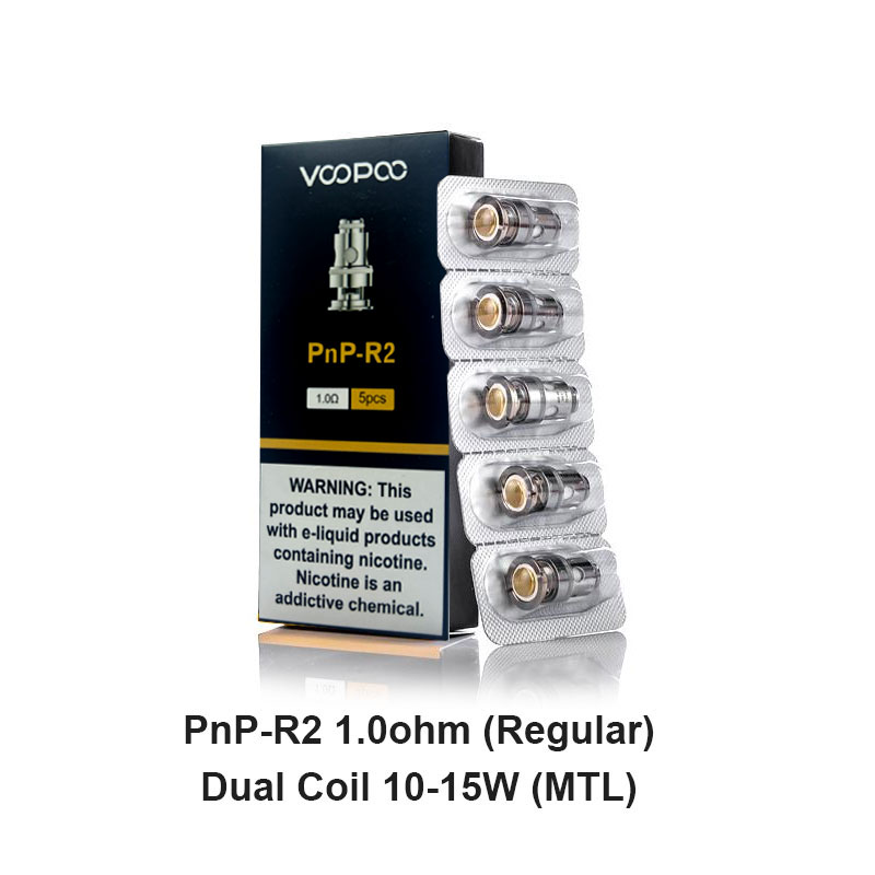 [Global-CN02] Voopoo PnP Replacement Coils for Drag Baby/Mini/2/S/X,VINCI Series Kit,Argus Pro,PnP 20/22,V.SUIT,Doric 60,Drag E60,Drag H80 S (5Pcs/Pack)