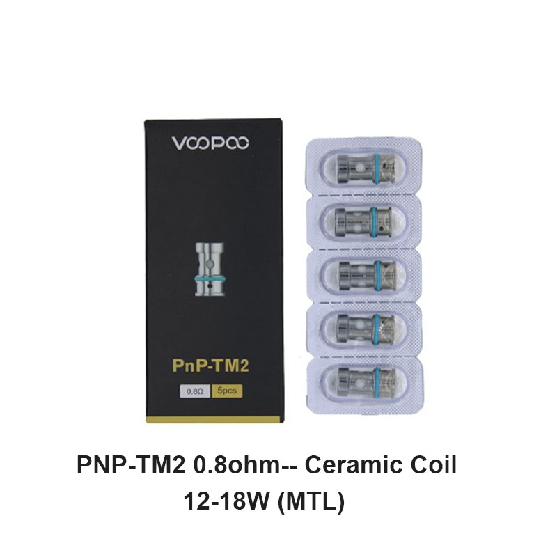 [Global-CN02] Voopoo PnP Replacement Coils for Drag Baby/Mini/2/S/X,VINCI Series Kit,Argus Pro,PnP 20/22,V.SUIT,Doric 60,Drag E60,Drag H80 S (5Pcs/Pack)