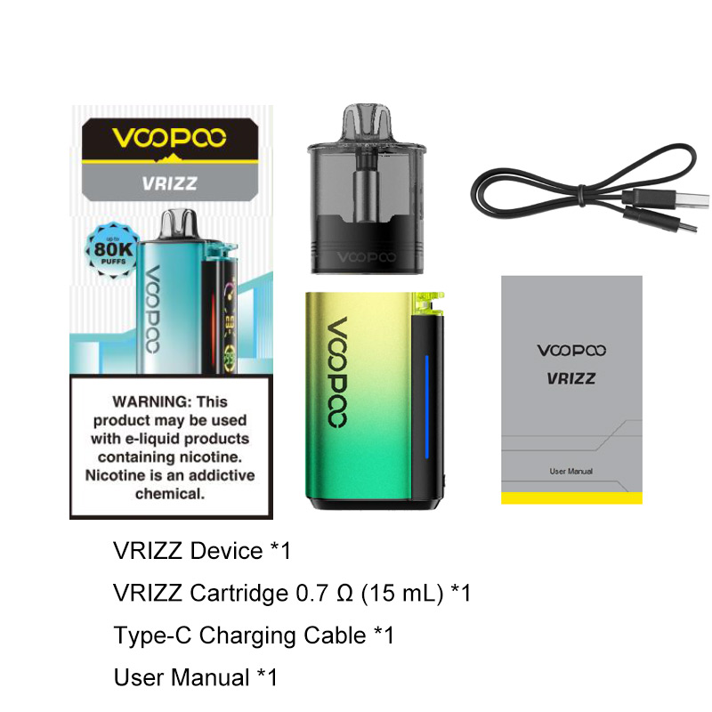 [Global-CN02] VOOPOO Vrizz Pod System Kit 800mAh 15ml