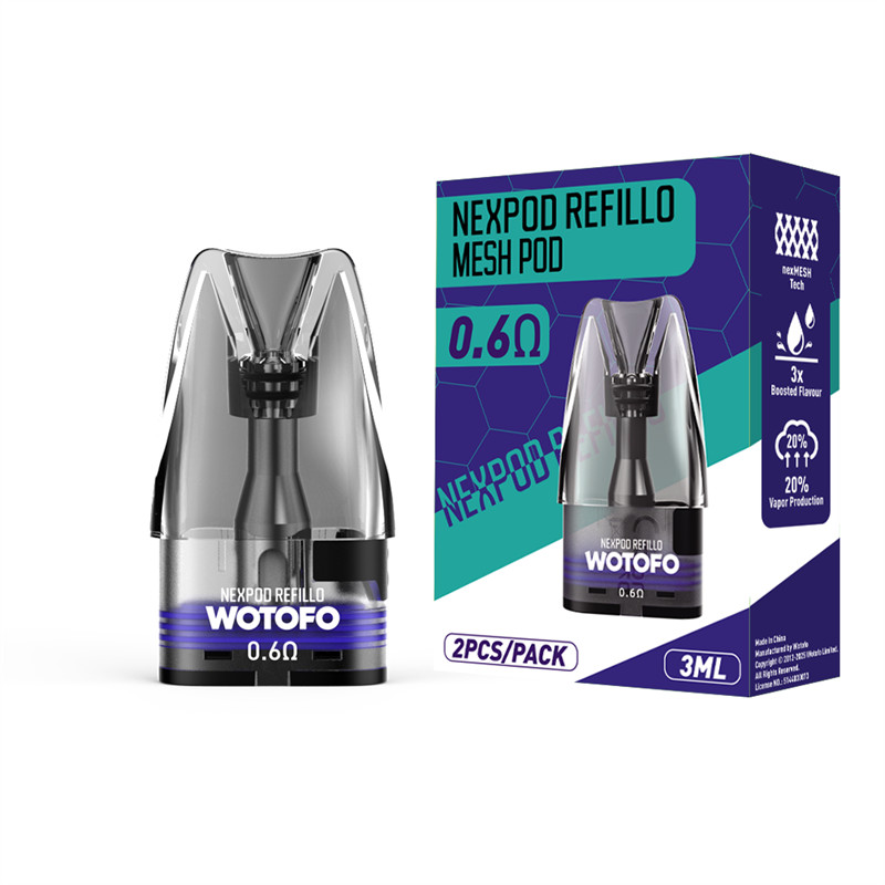 [Global-CN02][Pre-order] Wotofo nexPOD Refillo Pod Cartridge 3ml (2pcs/pack)