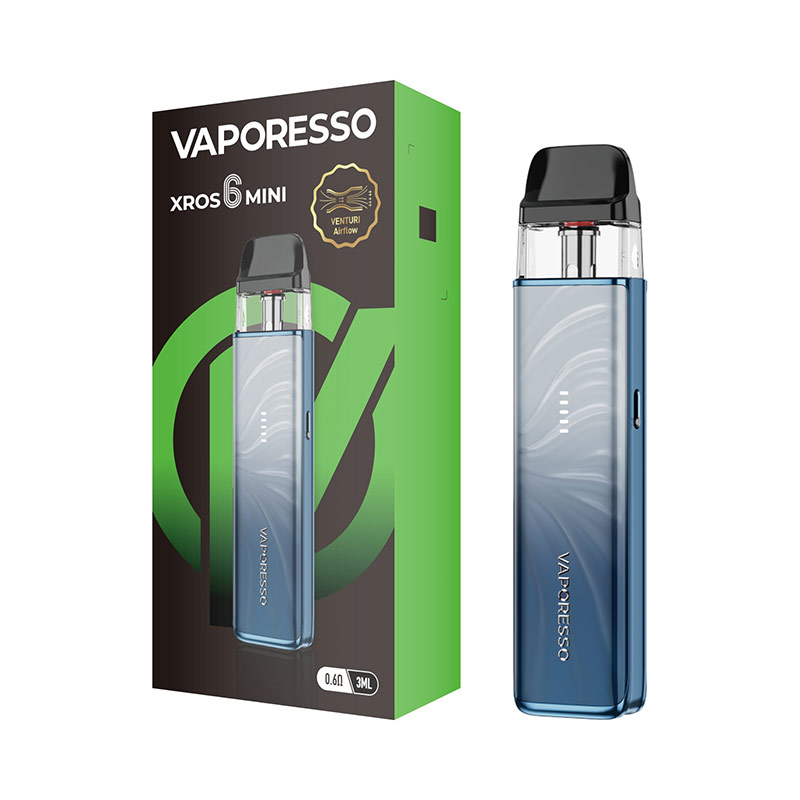 [Global-CN02] Vaporesso XROS 6 Mini Pod System Kit 1600mAh
