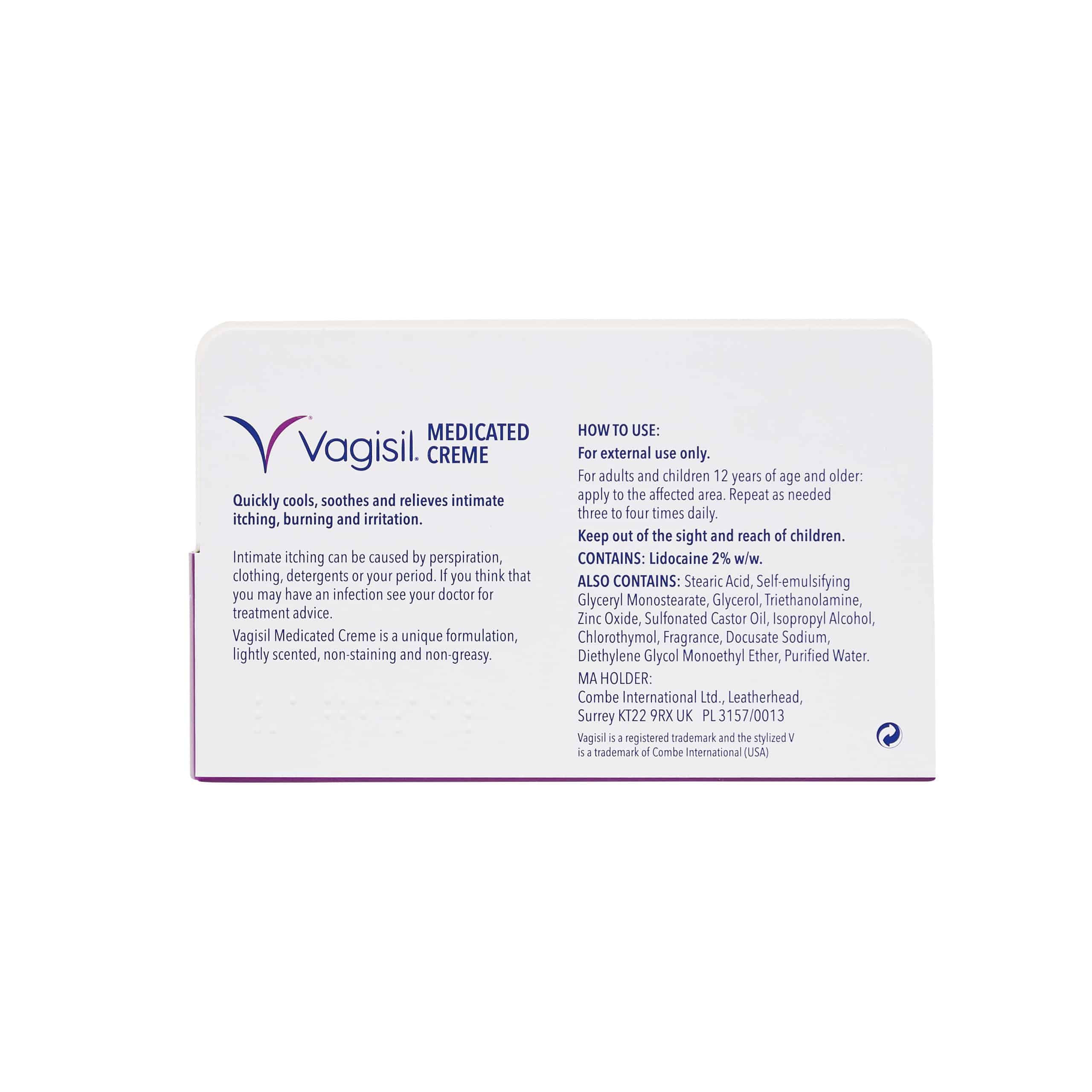 Vagisil Medicated Creme 30g