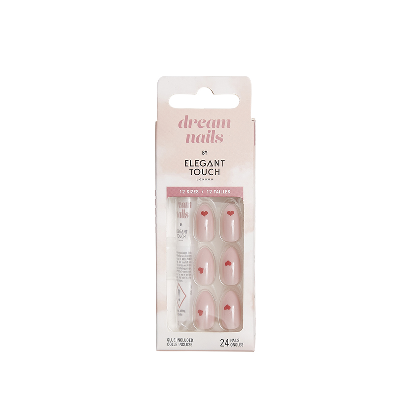 Dream Nails By Elegant Touch Red Hearts