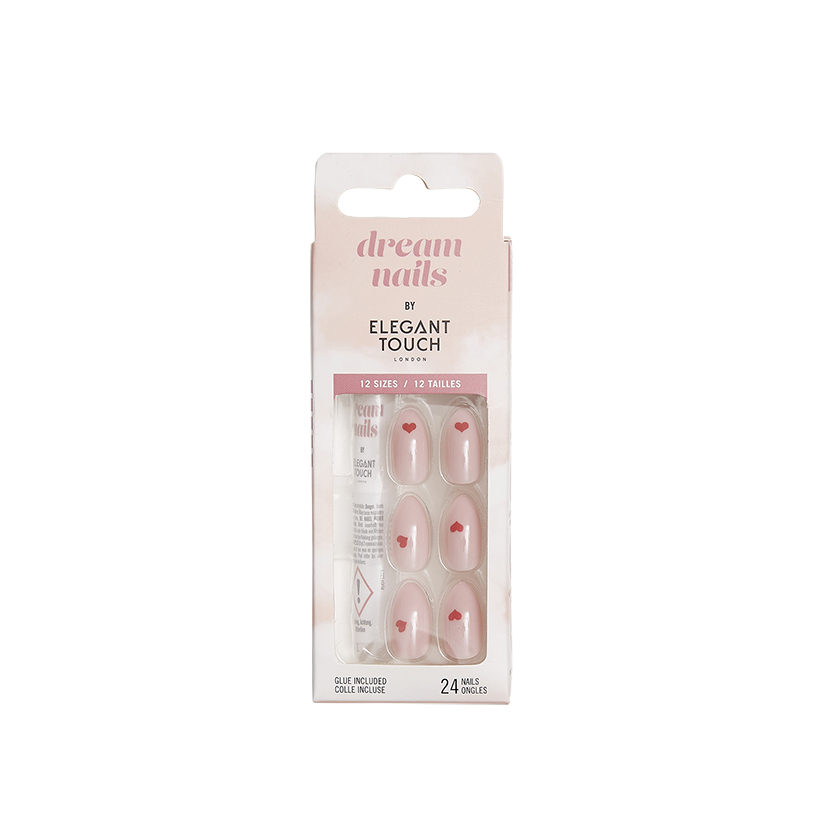 Dream Nails By Elegant Touch Red Hearts
