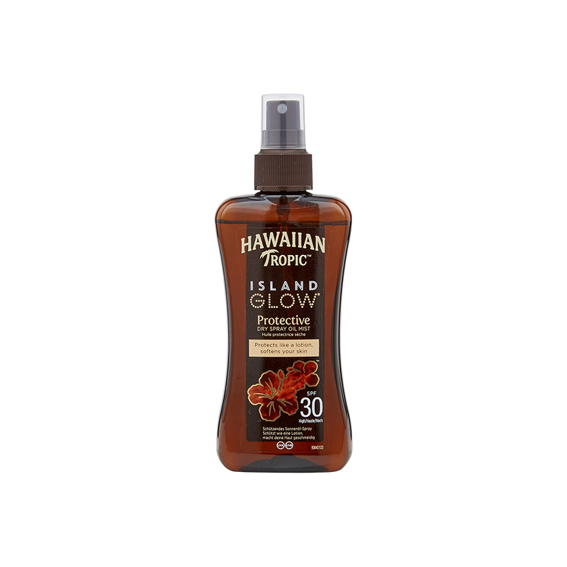 Hawaiian Tropic Island Glow Dry Oil Mist SPF 30 200ml