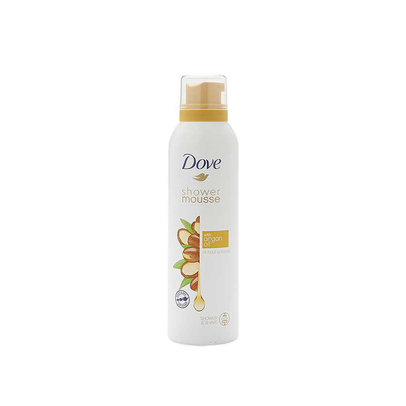Dove Body Wash Mousse with Argan Oil 200ml