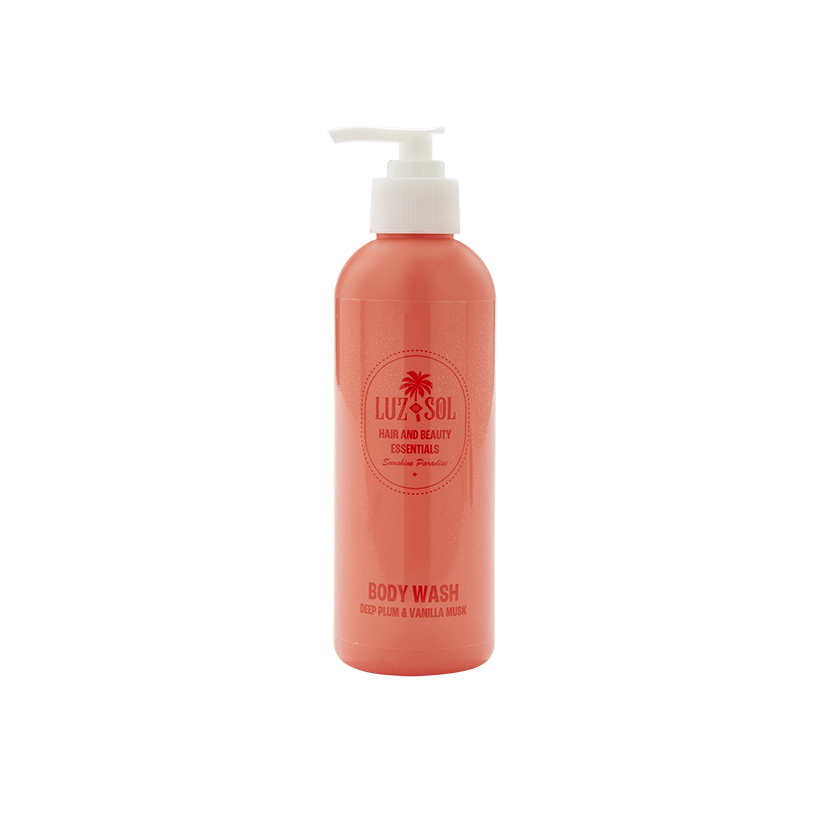 Luz Do Sol Body Wash Deep Plum & Vanilla Musk 300ml