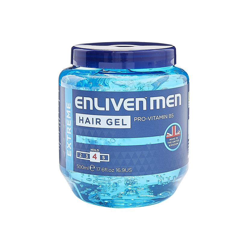 Enliven XL Extreme Blue Hair Gel 500ml