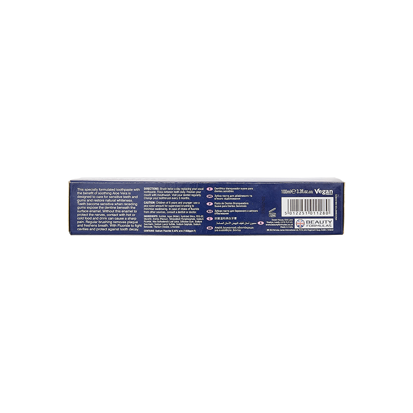 Beauty Formulas Active Oral Care Sensitive Gentle Whitening Toothpaste