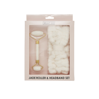 Beaut Co Jade Roller & Head Band Set