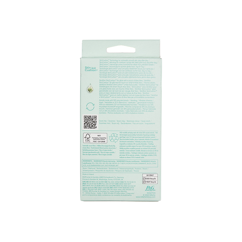 Gillette Venus Smooth Sensitive Razor - 1 Blade