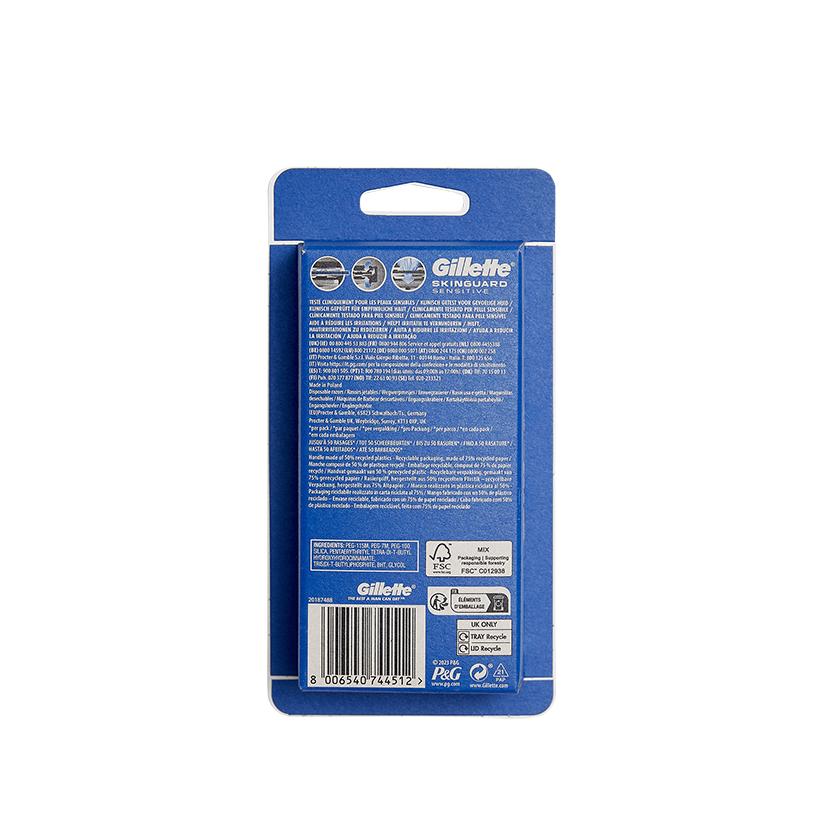 Gillette Skinguard Disposable Razors 5 Pack