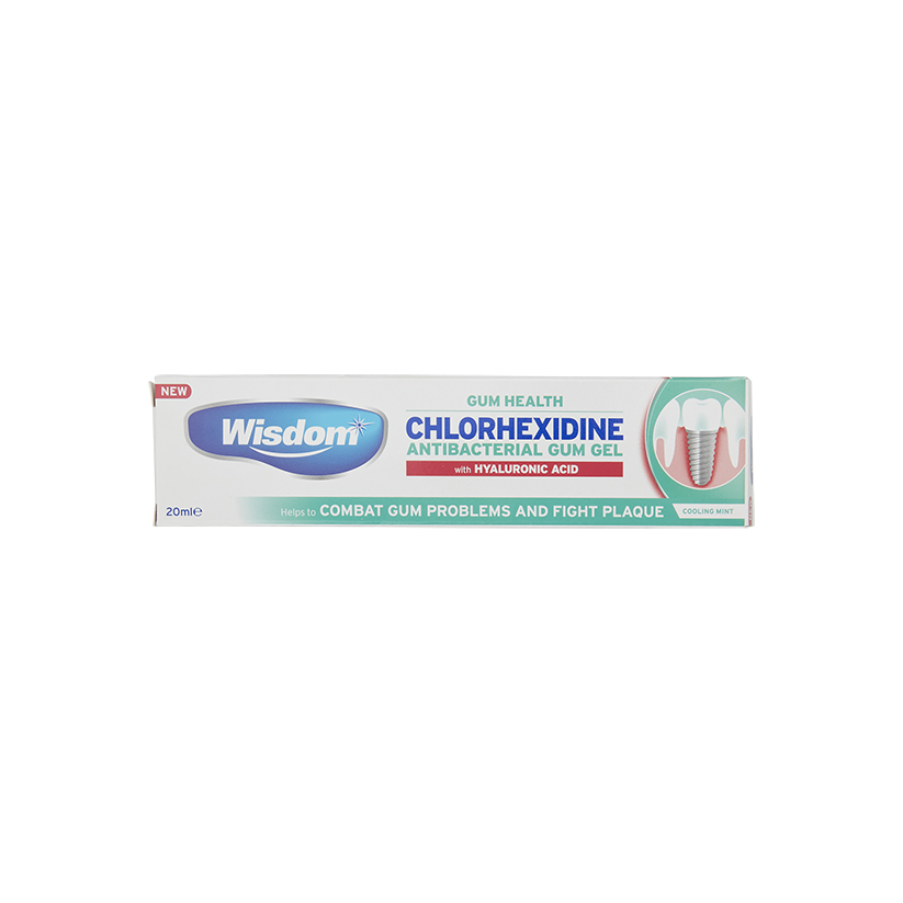 Wisdom Chlorhexidine Antibacterial Gum Gel 20ml