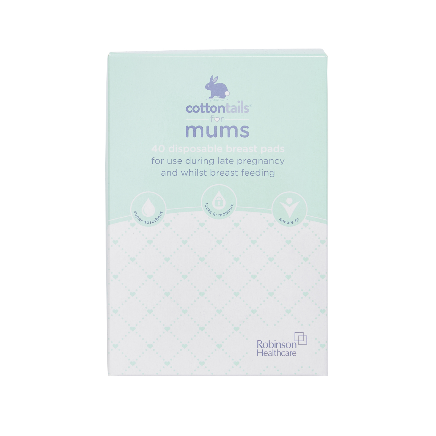 Robinson Cottontails for Mums Breast Pads 40's