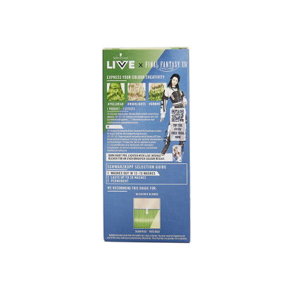 Schwarzkopf Live Vivid Green Hair Colourant 024