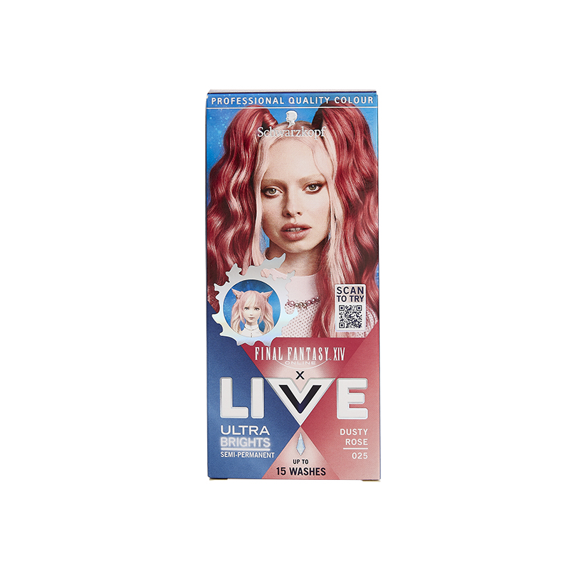 Schwarzkopf Live Dusty Rose Hair Colourant 025