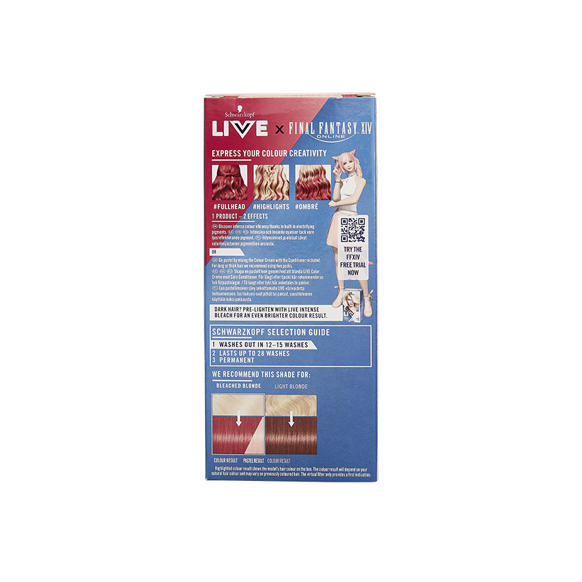 Schwarzkopf Live Dusty Rose Hair Colourant 025