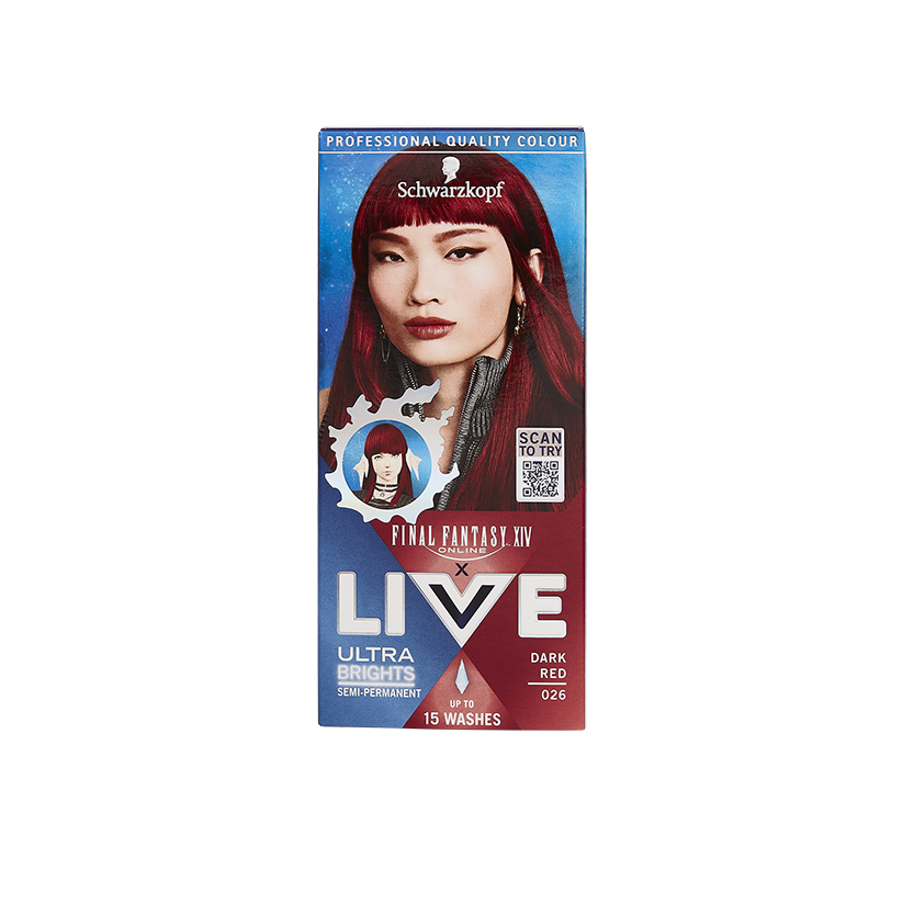 Schwarzkopf Live Dark Red Hair Colourant 026