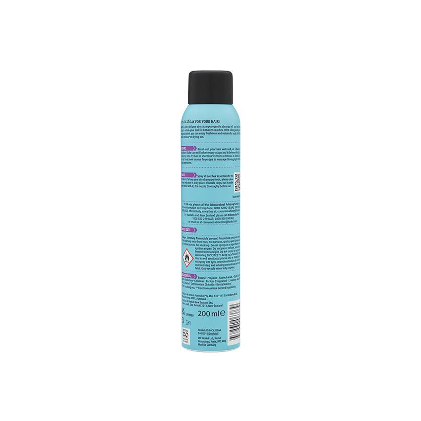 Got2be Dry Shampoo Extra Volume Lemon & Bergamot 200ml