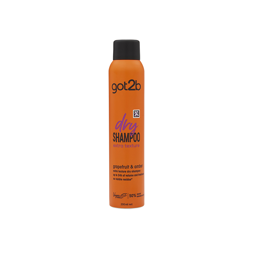 Got2be Dry Shampoo Extra Texture Grapefruit & Amber 200ml