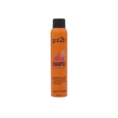 Got2be Dry Shampoo Extra Texture Grapefruit & Amber 200ml