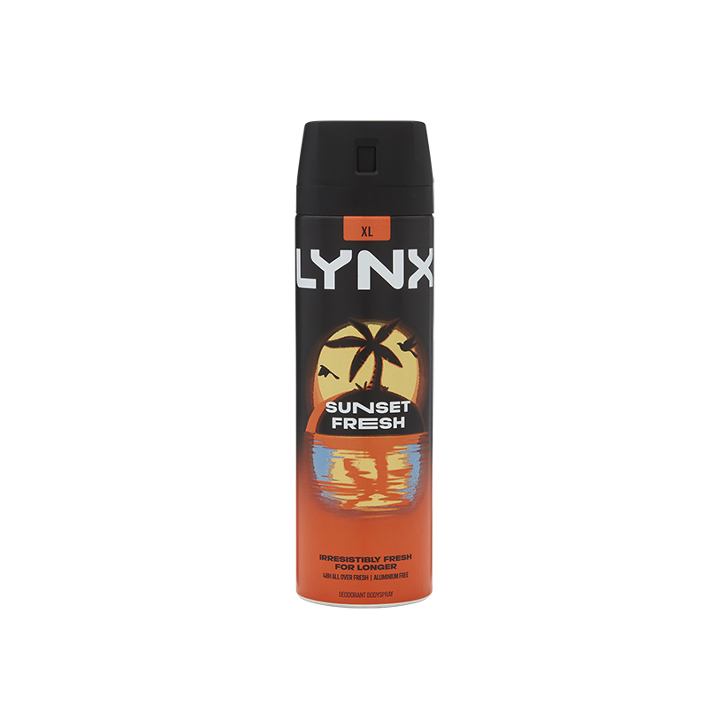 Lynx Body Spray Sunset Fresh 200ml