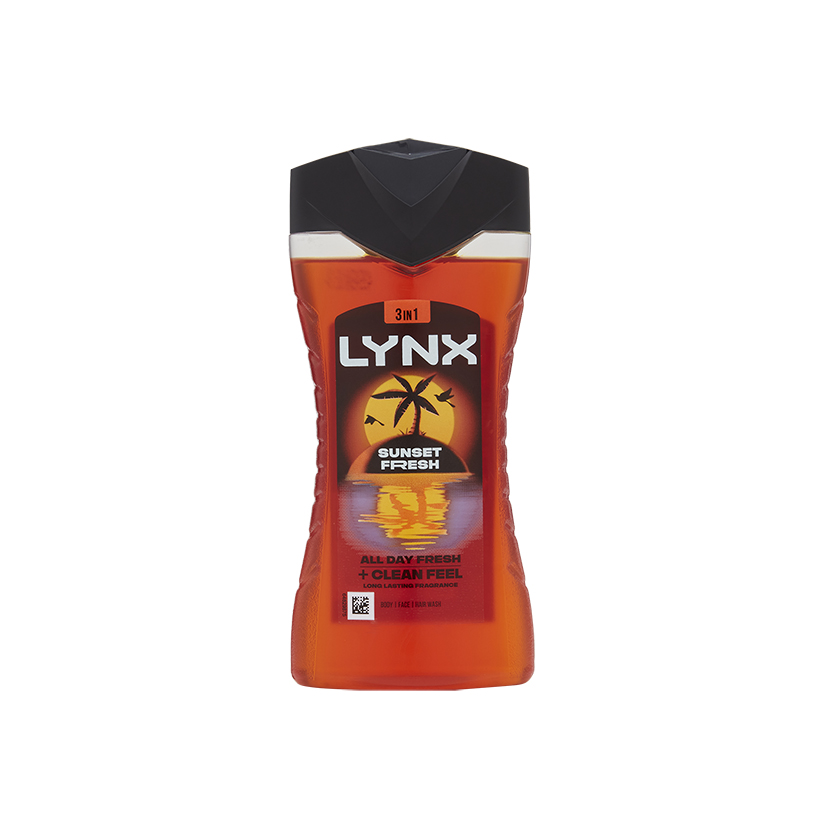 Lynx Shower Gel Sunset Fresh 225ml