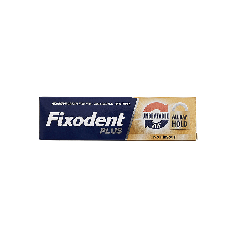Fixodent Plus Unbeatable Bite No Flavour 40g