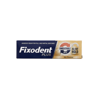 Fixodent Plus Unbeatable Bite No Flavour 40g
