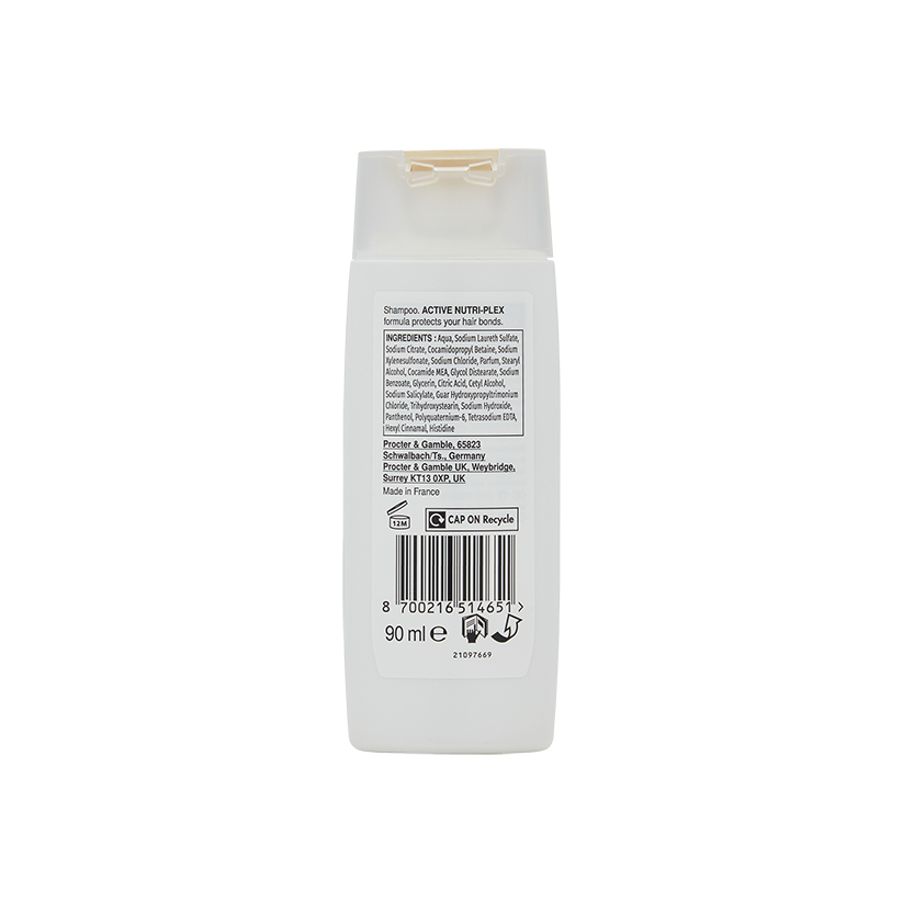 Pantene Repair and Protect Shampoo Travel  Size 90ml