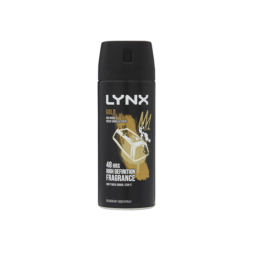 Lynx Gold Deodorant Body Spray 150ml