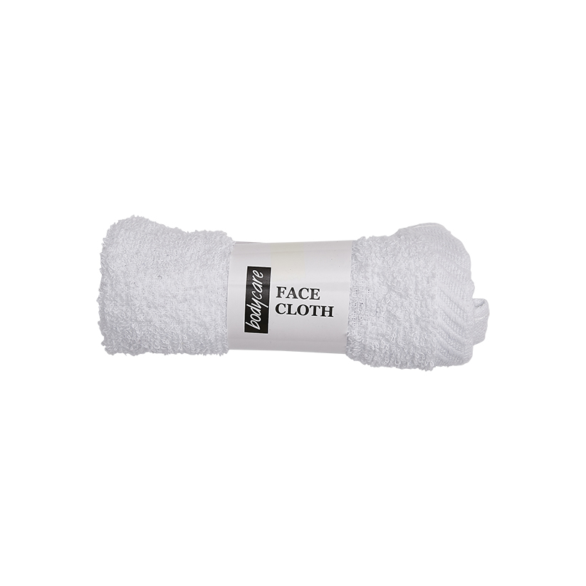 Bodycare Facecloth White