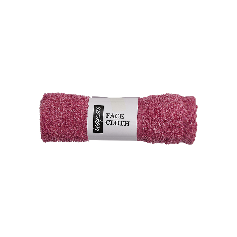 Bodycare Facecloth Pink