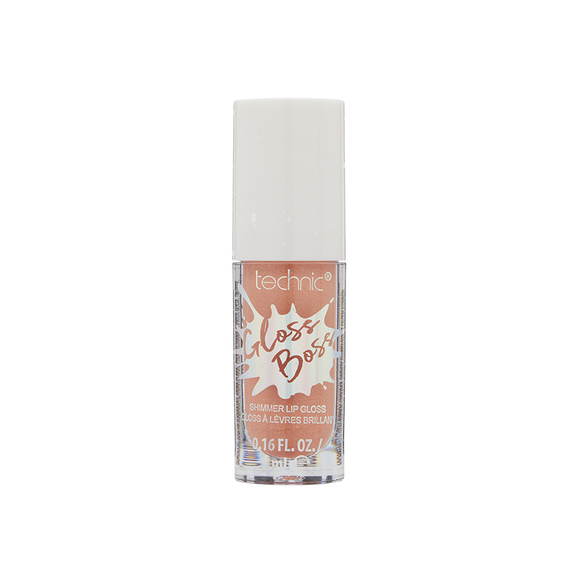Technic Gloss Boss  Peach Shimmer Lip Gloss  5ml
