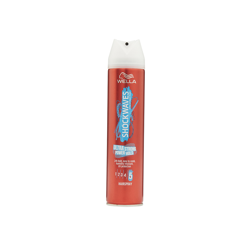 Wella Shockwaves Power Hold Hairspray 250ml