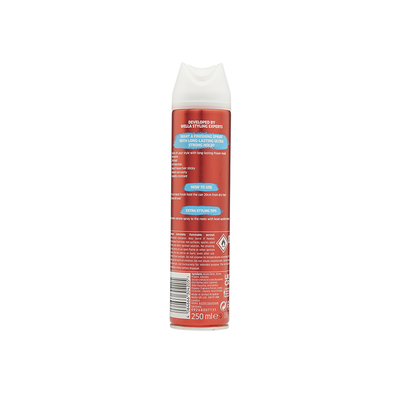 Wella Shockwaves Power Hold Hairspray 250ml
