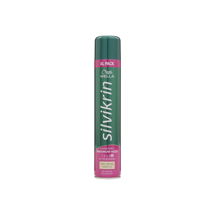 Wella Silvikrin Maximum Hold Hairspray 500ml