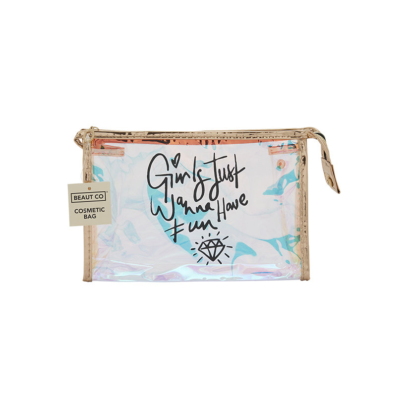 Beaut Co Holographic Cosmetic Bag