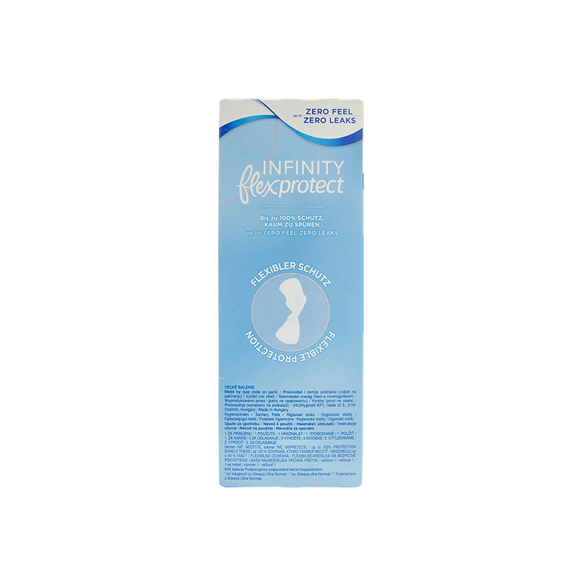 Always FlexProtect Sanitary Towels Size 1 with Wings 18’s
