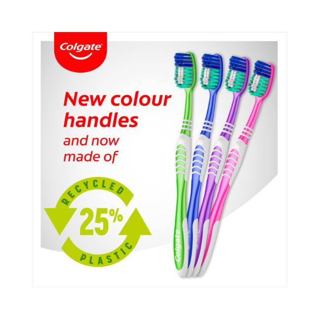 Colgate Extra Clean Toothbrush 3Pk