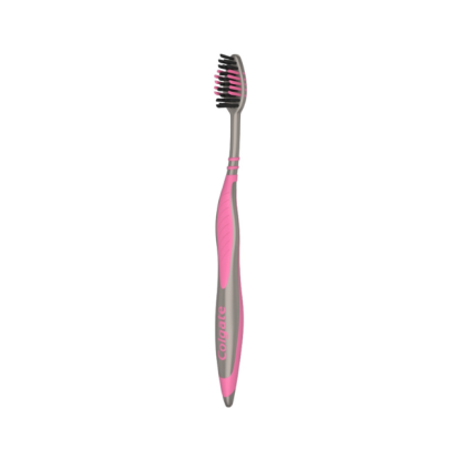 Colgate ZigZag Black Medium Manual Toothbrush x3