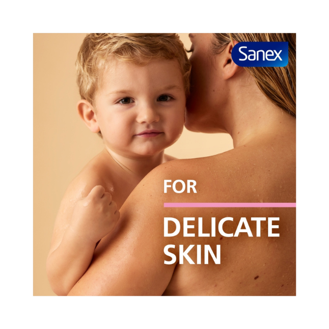 Sanex Zero% Baby Fragrance Free Bath, Wash & Shampoo 450ml
