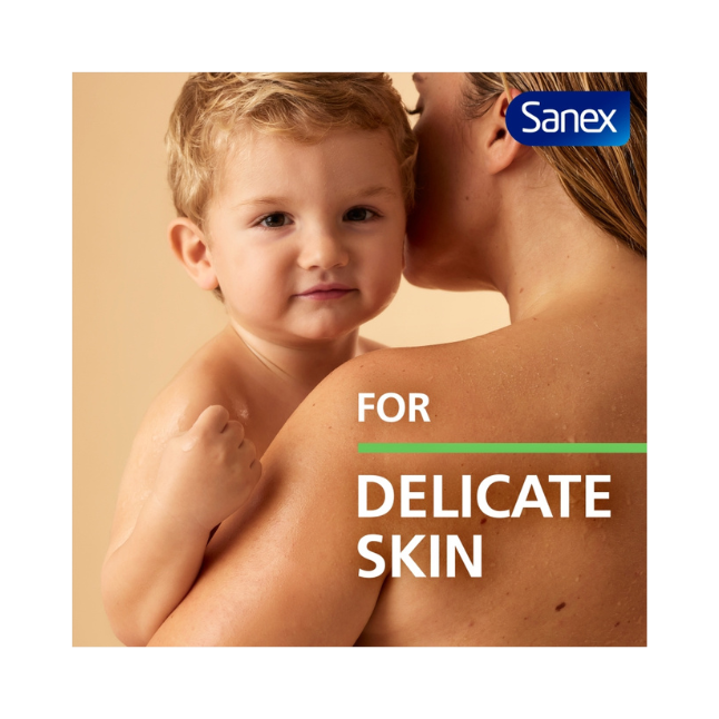 Sanex Zero % Kids Head To Toe Bodywash & Bath Foam 450ml