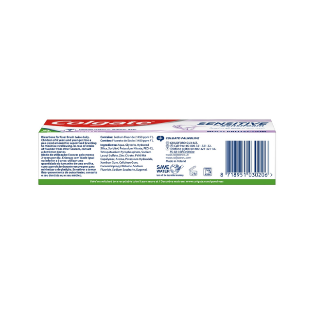 Colgate Sensitive Sensifoam Multi Protection Toothpaste 75ml