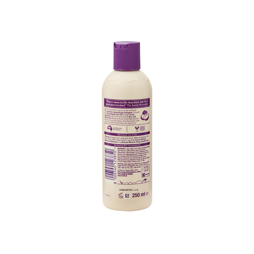 Aussie Miracle Moist Shampoo 250ml