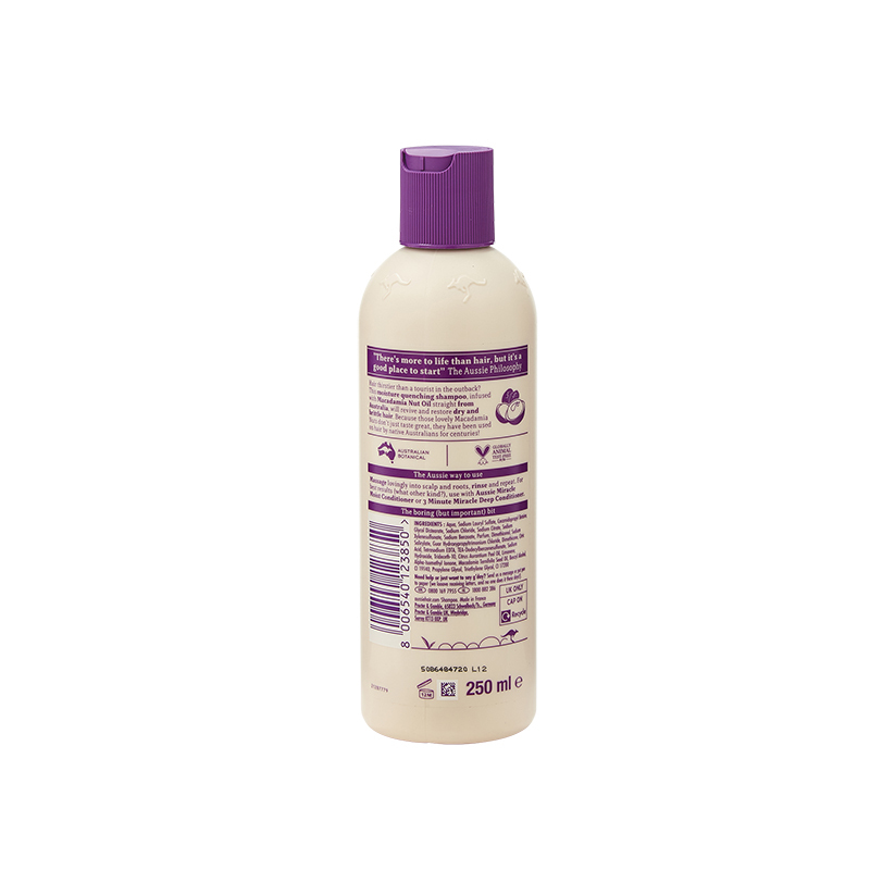 Aussie Miracle Moist Shampoo 250ml